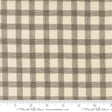 a white and black plaid fabric with a ruler