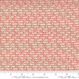 a ruler with a red and white fabric