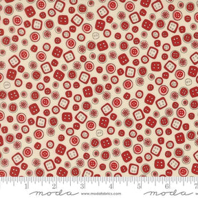 a red and white pattern on a white background