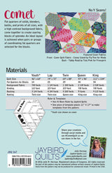Comet Pattern by Jaybird Quilts By Julie Herman JBQ167
