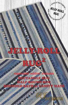 Jelly-Roll Rug2 Pattern by RJ Designs RJD120