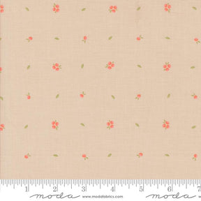 a ruler with a flower pattern on it