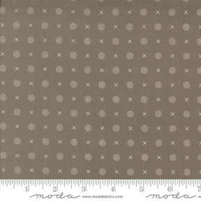 a ruler with a brown and white pattern on it