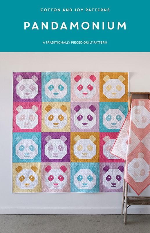 Pandamonium Printed Pattern CJ 131 by Fran of Cotton + Joy 3 sizes