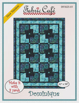Dominique Quilt Pattern by Fabric Cafe 42" x 56" FC092129-01 Bin MP