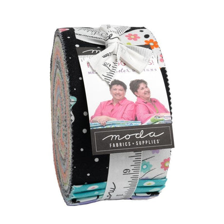 Fab Boo Lous Jelly Roll 2.5" Strips by Sarah Watts for Ruby Star Society