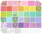 Full Moon Forest II Hootie Patootie Starlight by Tula Pink for Free Spirit Fabrics PWTP244.starlight Sold in 1/2 yard increments