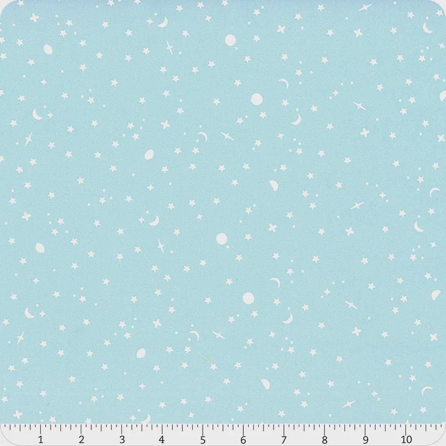 True Colors Waterfall Space Sprinkles Yardage PWTP254-WATERFALL Sold in 1/2 yard increments