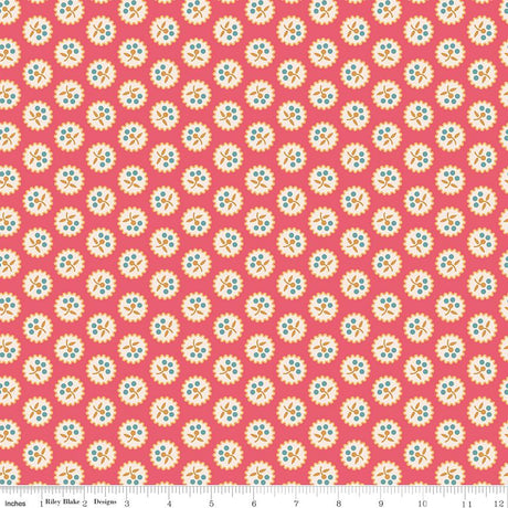 a pink and blue pattern with a white background