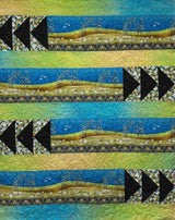 Turtle Soup Quilt Panel Pattern Only - INSTANT DIGITAL DOWNLOAD - From Heidi Cook for Villa Rosa Designs Size 49 x 61"