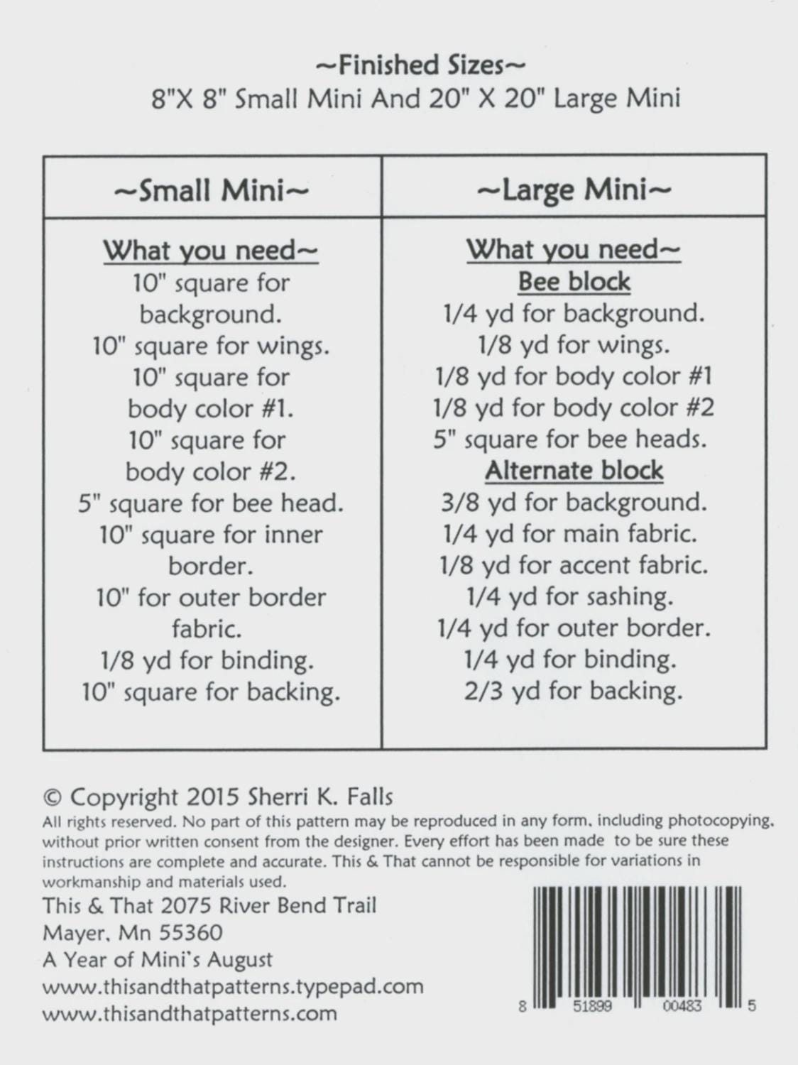 A Year of Mini's August TAT296 from This and That by Sherri Falls Bin MP