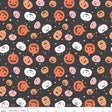 Hey Pumpkin Pumpkins Blush Yardage C16031-Charcoal by My Mind's Eye for Riley Blake Designs Sold in 1/2 yard increments