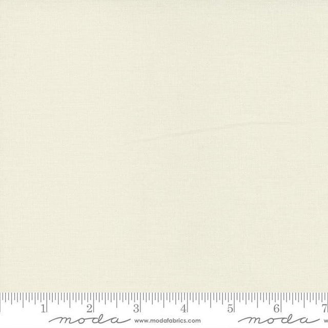 Moda Bella Solids Yardage Porcelain - 9900-182 Sold in 1/2 yard increments