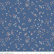 Between the Pages Flower Denim Yardage C15376-Denim by Fran Gulick of Cotton and Joy for Riley Blake Designs Sold in 1/2 yard increments