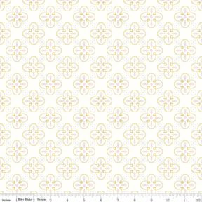 Between the Pages End Papers Yardage C15373-White by Fran Gulick of Cotton and Joy for Riley Blake Designs Sold in 1/2 yard increments
