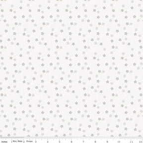 a white background with silver stars on it