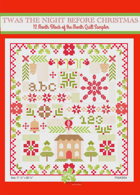Twas the Night Before Christmas BOM Sampler# FTQ2024