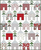 Chalet Quilt Pattern by Kate Spain KS1605 Printed Pattern Only Quilt Pattern Size 61" x 61"