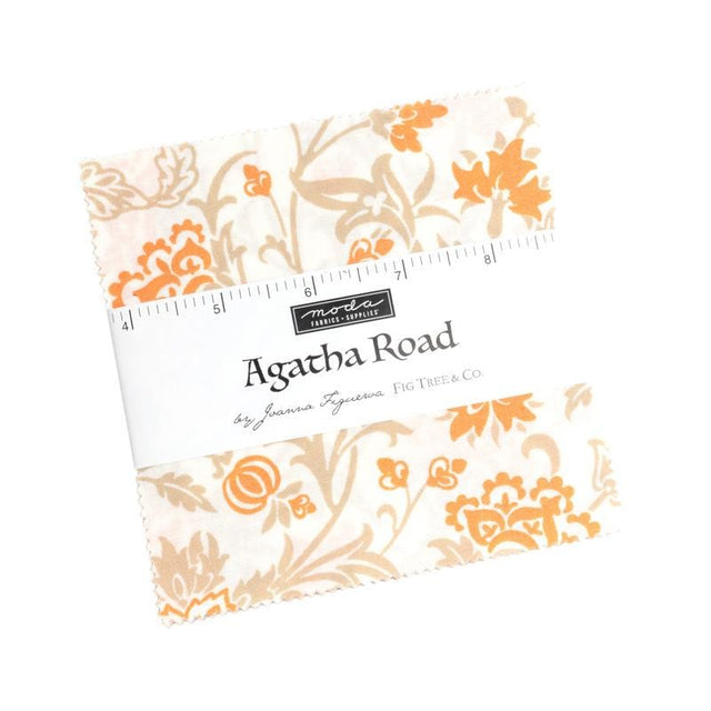 Agatha Road 5" Charm Pack 35410PP by Fig Tree Co For Moda Fabrics