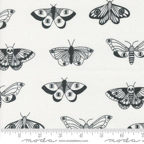 Noir Mystic Ghost Yardage 11543-21 by Alli K Design Sold in 1/2 yard increments