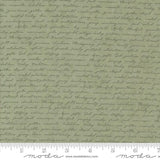 a textured fabric with a handwritten-like script covering most of the surface. The script appears to be in a cursive or typewriter font, and it is not possible to provide a detailed description of the image without knowing the exact content of the script.