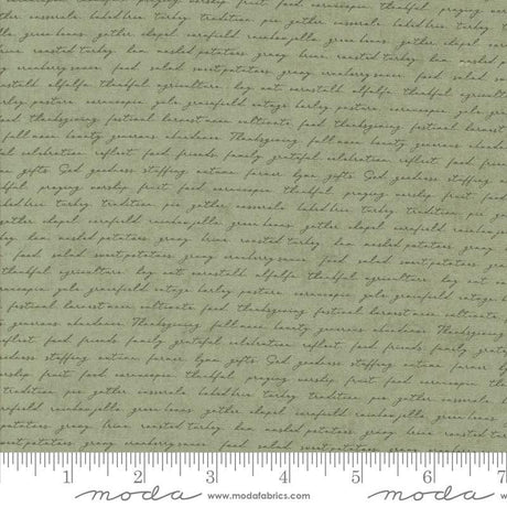 a textured fabric with a handwritten-like script covering most of the surface. The script appears to be in a cursive or typewriter font, and it is not possible to provide a detailed description of the image without knowing the exact content of the script.