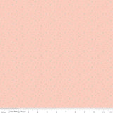 Love Notes Music Notes Apricot Yardage C16384-Apricot by Lindsay Wilkes for Riley Blake Designs 1/2 yard increment cut continuously