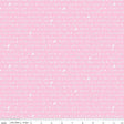 Love Notes Text Pink Yardage C16385-Pink by Lindsay Wilkes for Riley Blake Designs 1/2 yard increment cut continuously