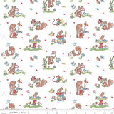 Love Notes Main White Yardage C16380-WHITE by Lindsay Wilkes for Riley Blake Designs 1/2 yard increments cut continuously