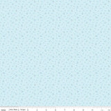 Love Notes Music Notes Blue Yardage C16384-Blue by Lindsay Wilkes for Riley Blake Designs 1/2 yard increment cut continuously