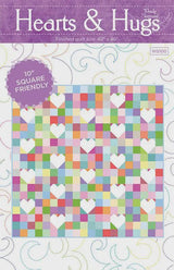 Hearts & Hugs Quilt Pattern WS100 By Wendy Sheppard Printed Pattern Only