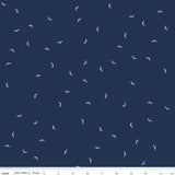 Between the Pages Open Book Navy Yardage C15375-Navy by Fran Gulick of Cotton and Joy for Riley Blake Designs Sold in 1/2 yard increments