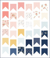 Between the Pages Open Book Yardage C15375-Iceberg by Fran Gulick of Cotton and Joy for Riley Blake Designs Sold in 1/2 yard increments
