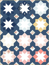 Between the Pages Flower Coral Yardage C15376-Coral by Fran Gulick of Cotton and Joy for Riley Blake Designs Sold in 1/2 yard increments