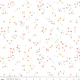 Between the Pages Flower White Yardage C15376-White by Fran Gulick of Cotton and Joy for Riley Blake Designs Sold in 1/2 yard increments