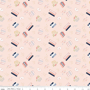 Between the Pages Bookish Life Yardage C15371-Ballerina by Fran Gulick of Cotton and Joy for Riley Blake Designs Sold in 1/2 yard increments