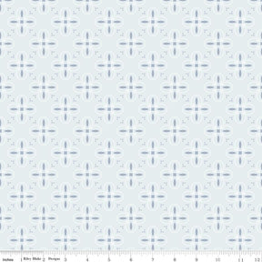 Between the Pages End Papers Yardage C15373-Iceberg by Fran Gulick of Cotton and Joy for Riley Blake Designs Sold in 1/2 yard increments