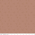The image is a repeating pattern of small brown stars on a light pink background.