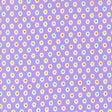 a pattern of small white and purple circles arranged in a diagonal grid on a purple background.