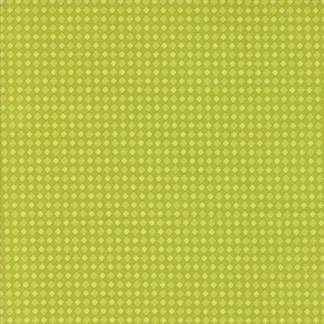 The image is a repeating pattern of small green squares arranged in a diagonal grid.