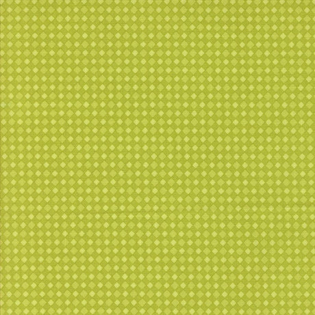 The image is a repeating pattern of small green squares arranged in a diagonal grid.
