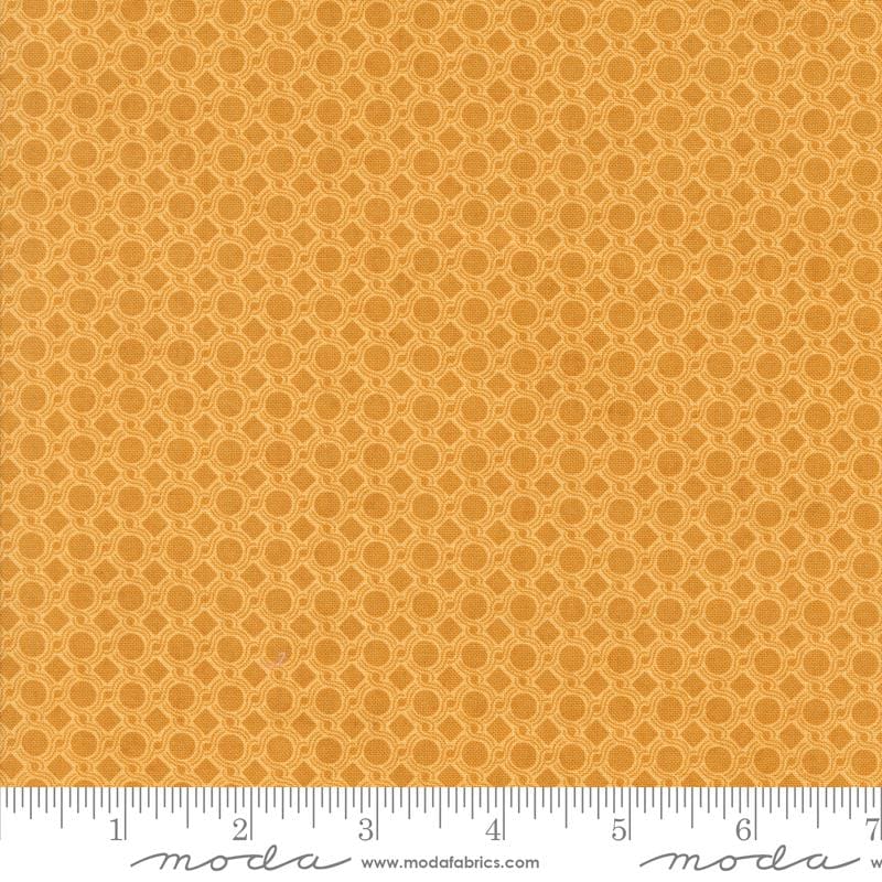 The image is a repeating pattern of circles or ovals, with a ruler at the bottom indicating the size of the pattern in millimeters.
