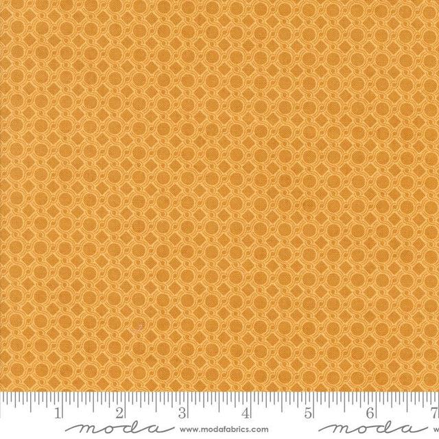 The image is a repeating pattern of circles or ovals, with a ruler at the bottom indicating the size of the pattern in millimeters.