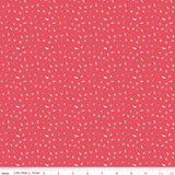 Love Notes Butterfly Floral Raspberry Yardage C16383-Raspberry by Lindsay Wilkes for Riley Blake Designs 1/2 yard increment cut continuously