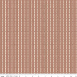 a repeating pattern of brown and white vertical stripes.