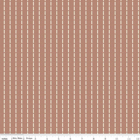 a repeating pattern of brown and white vertical stripes.