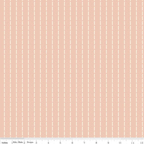The image is a repeating pattern of vertical lines in a peach or peach-colored background.