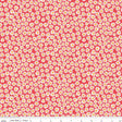 The image is a repeating pattern of red and white flowers on a red background.