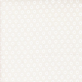 The image is a repeating pattern of white circles on a light-colored background.