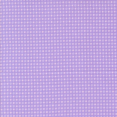 The image is a purple background with a repeating pattern of small white squares or diamonds.